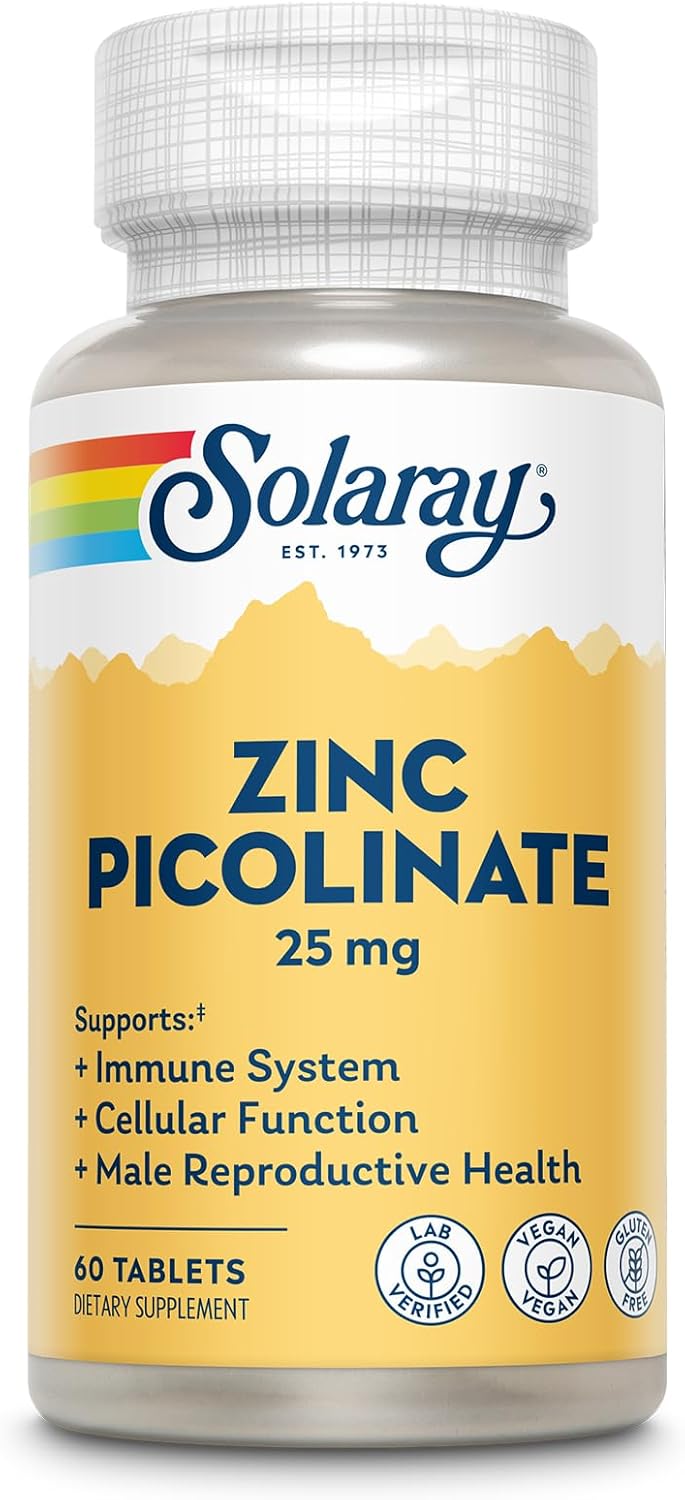 SOLARAY Zinc Picolinate 25 mg
