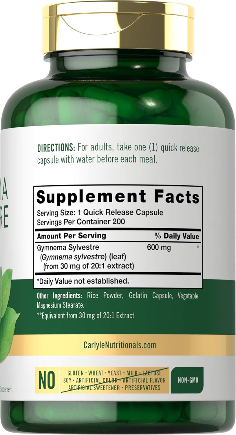 Carlyle Gymnema Sylvestre Capsules
